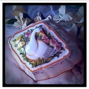 Vintage Le Cordon Bleu Porcelain Goose Mold